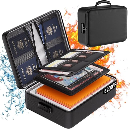 DocSafe Fire & Waterproof Safe Bag
