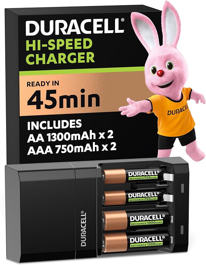 Duracell Hi-Speed AA/AAA Battery Charger