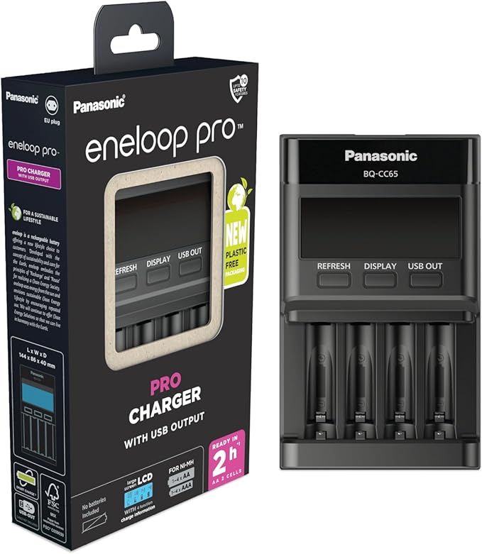 Panasonic Eneloop Pro Charger Bundle