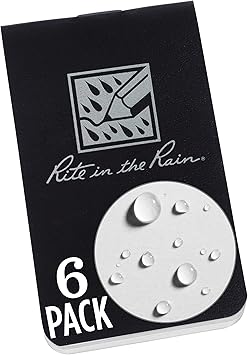 Rite in the Rain Weatherproof On The Go Wallet Notebook